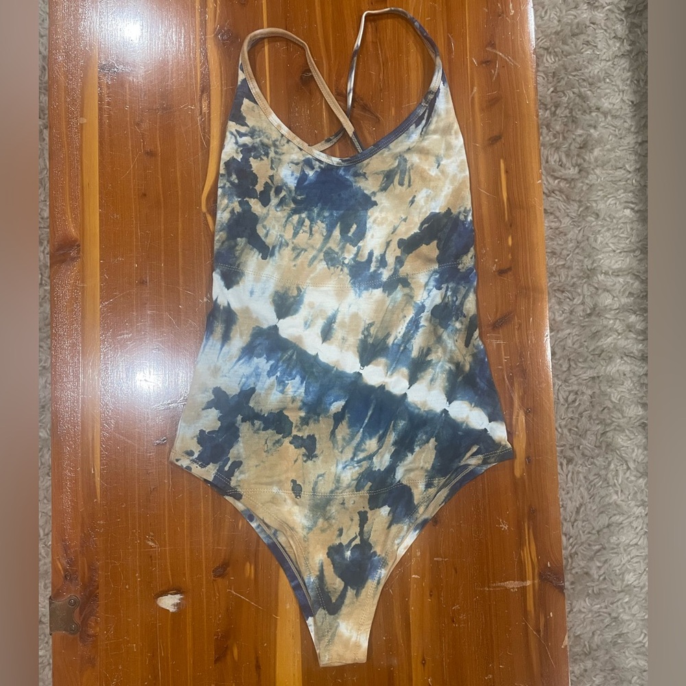 Isabelle Moon Tangled Kiss Bodysuit Indigo Sunrise